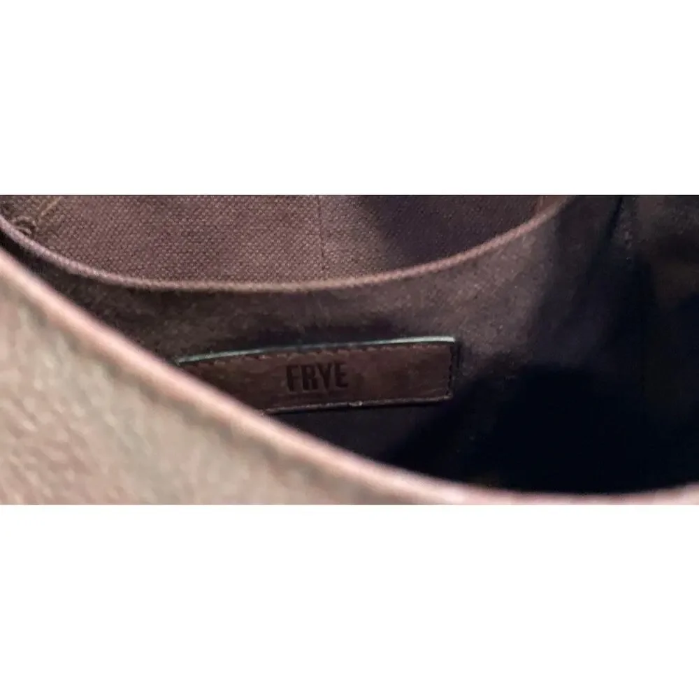 FRYE BROWN CAMPUS LEATHER HOBO BAG - Picture 6 of 8